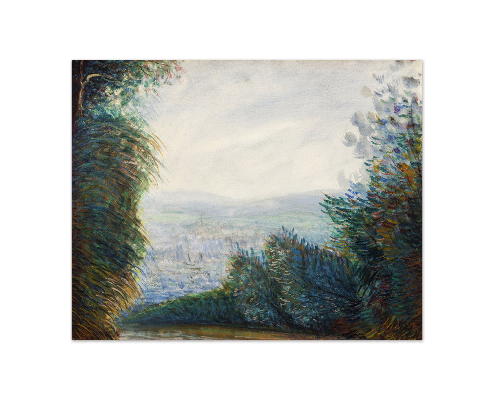 Auguste Renoir - The Auvers Valley on the Oise River - Compact / Full Bleed / No Frame