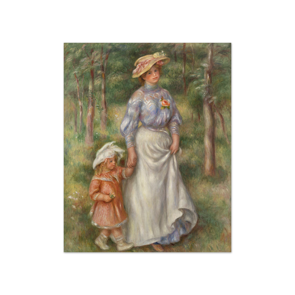 Auguste Renoir - Promenade - Compact / Full Bleed / No Frame