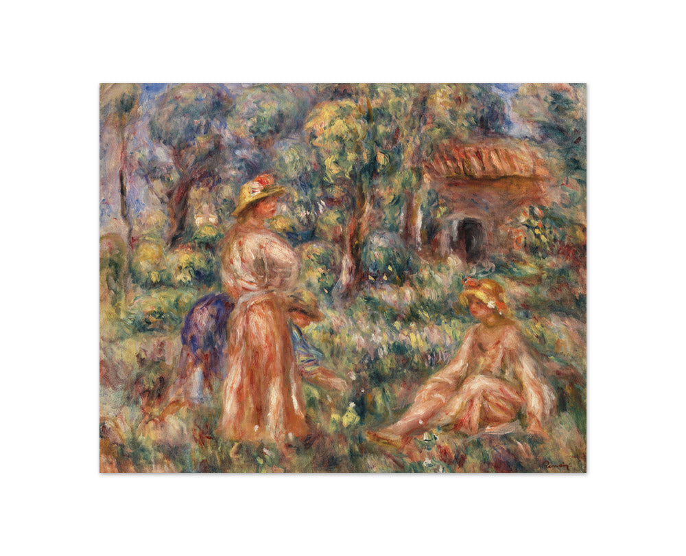 Auguste Renoir - Girls in a Landscape - Compact / Full Bleed / No Frame