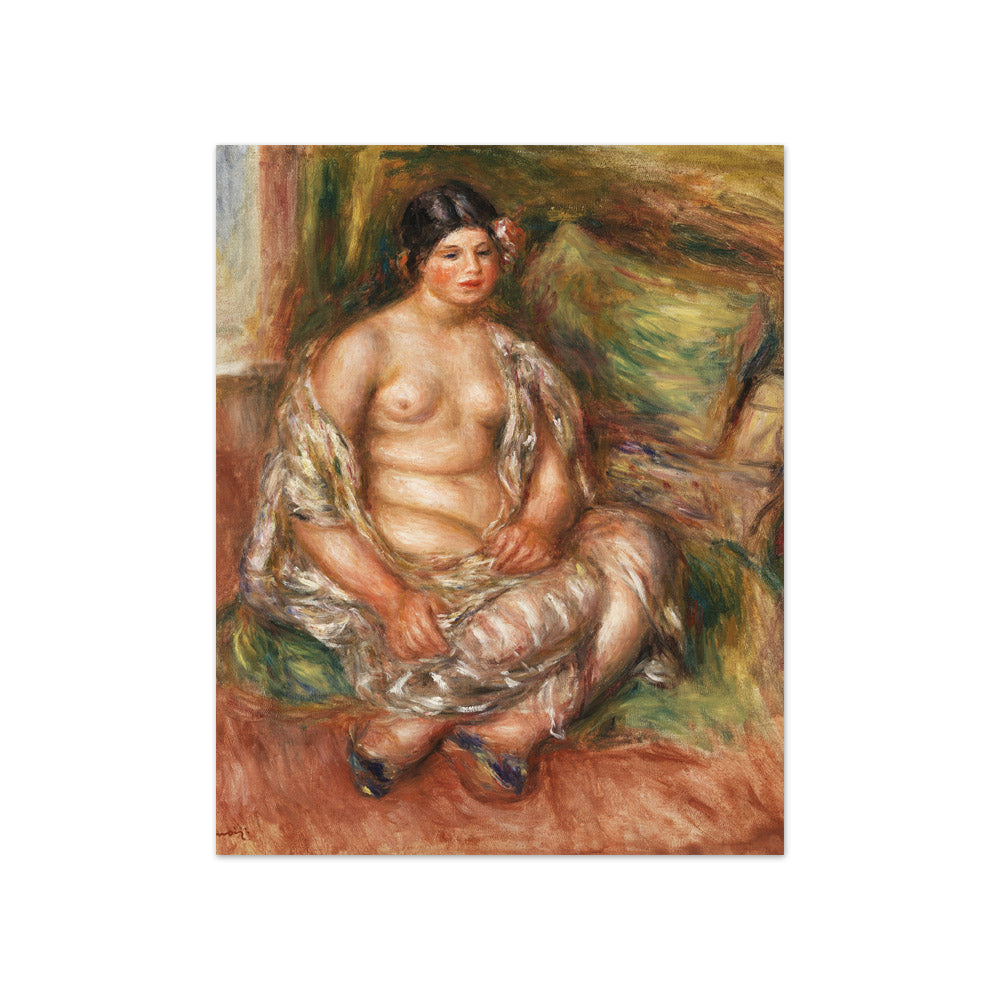 Auguste Renoir - Seated Odalisque - Compact / Full Bleed / No Frame