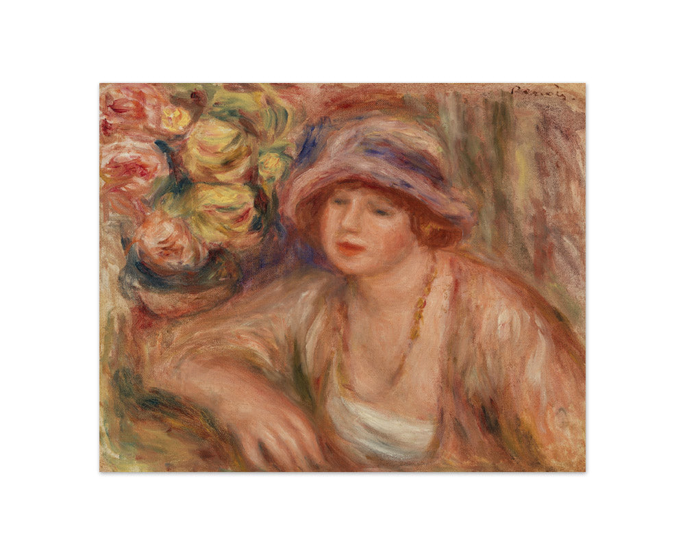 Auguste Renoir - Woman Leaning - Compact / Full Bleed / No Frame