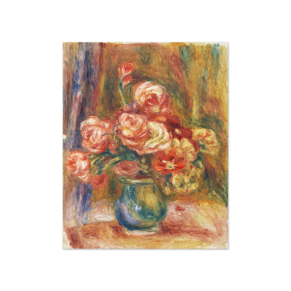 Auguste Renoir - Vase of Roses - Compact / Full Bleed / No Frame
