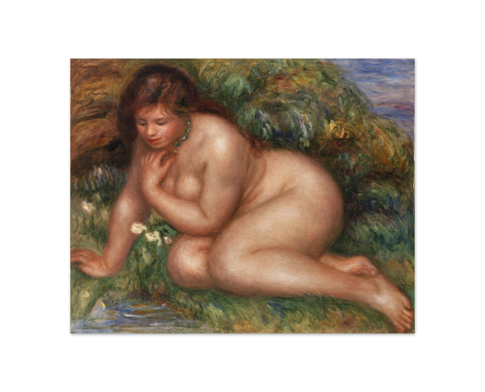 Auguste Renoir - Bather Gazing at Herself in the Water - Compact / Full Bleed / No Frame
