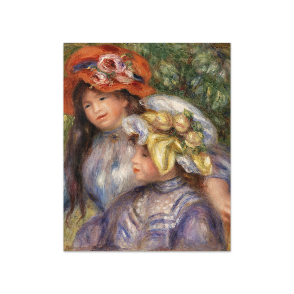 Auguste Renoir - Two Girls - Compact / Full Bleed / No Frame