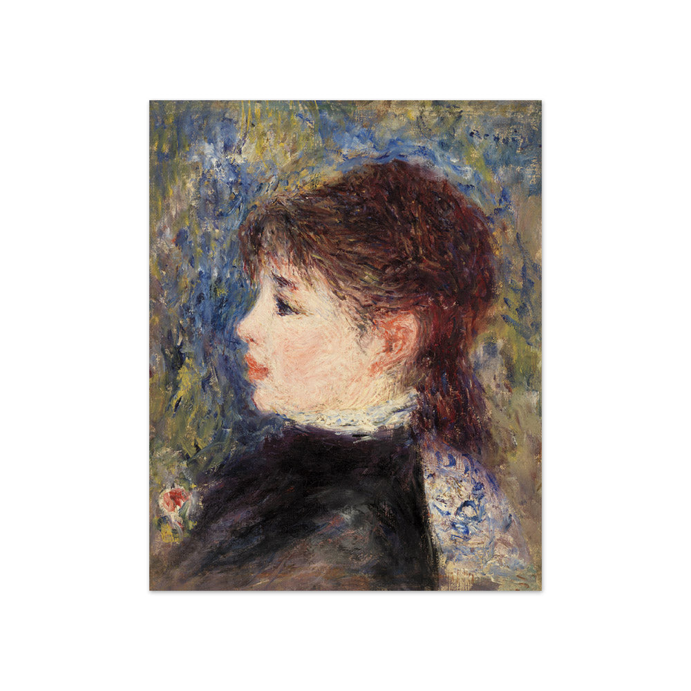 Auguste Renoir - Young Woman with Rose - Compact / Full Bleed / No Frame