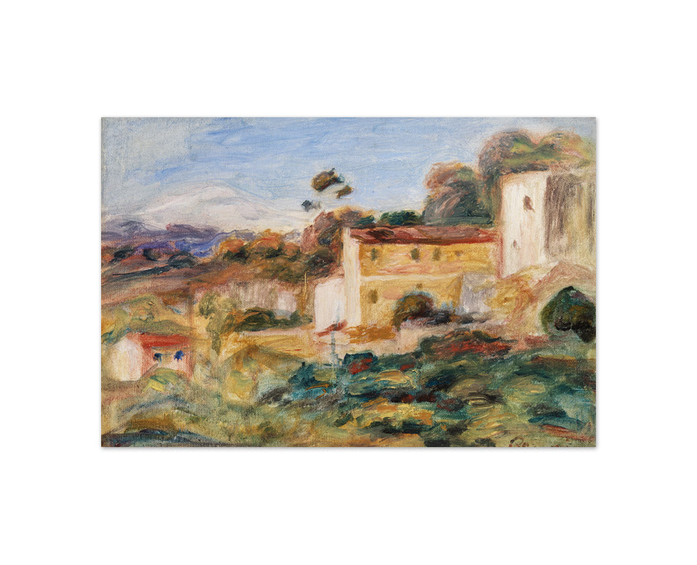 Auguste Renoir - Landscape (Paysage) - Compact / Full Bleed / No Frame