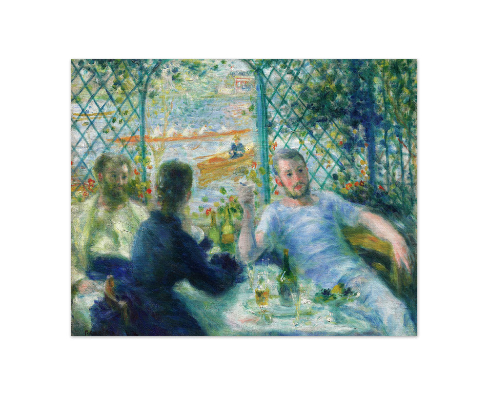 Auguste Renoir - Lunch at the Restaurant Fournaise (The Rowers’ Lunch) - Compact / Full Bleed / No Frame