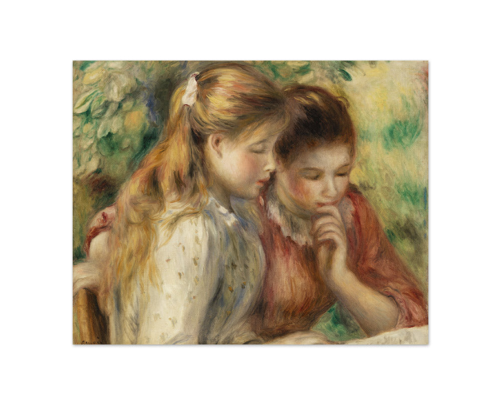Auguste Renoir - Reading - Compact / Full Bleed / No Frame