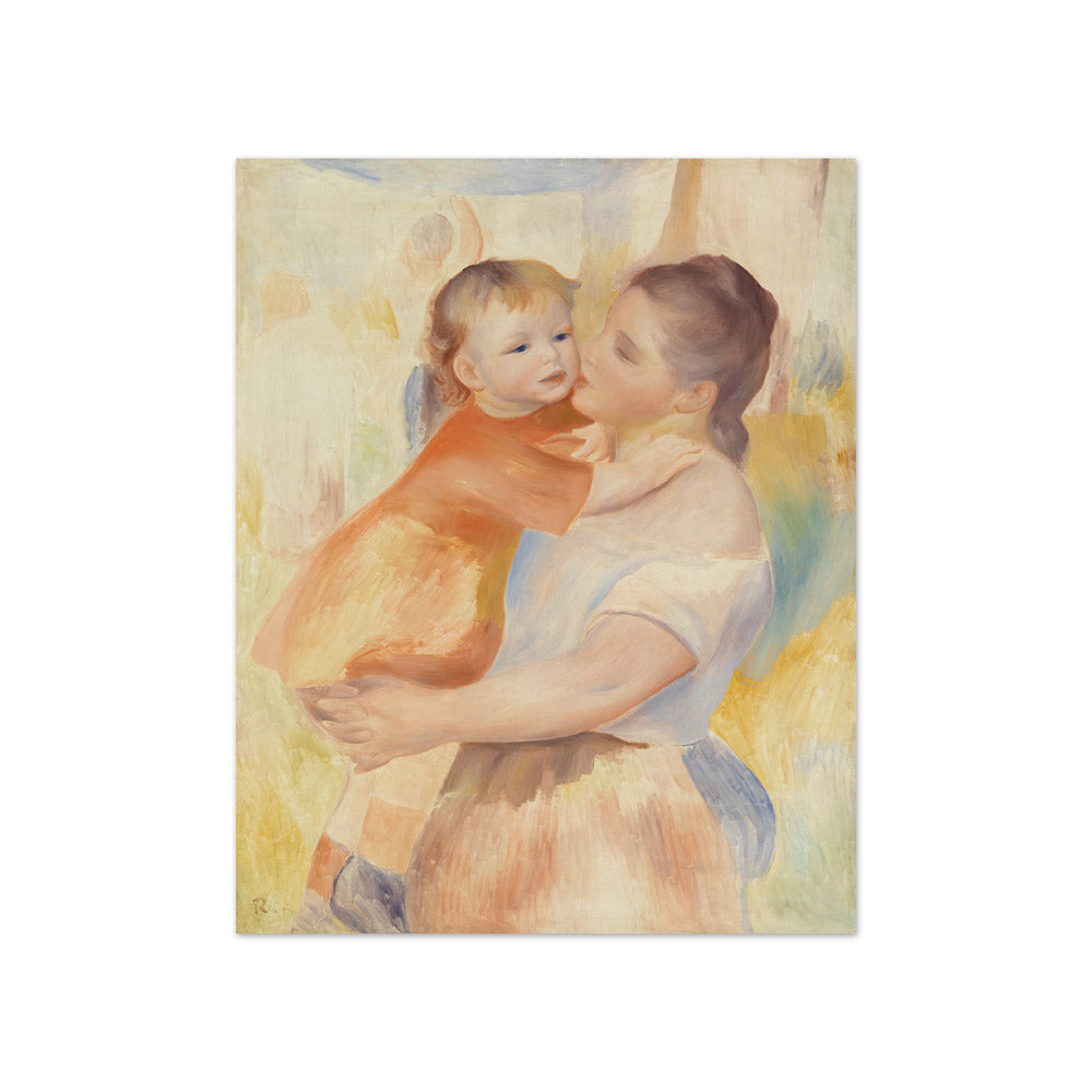 Auguste Renoir - Washerwoman and Child - Compact / Full Bleed / No Frame