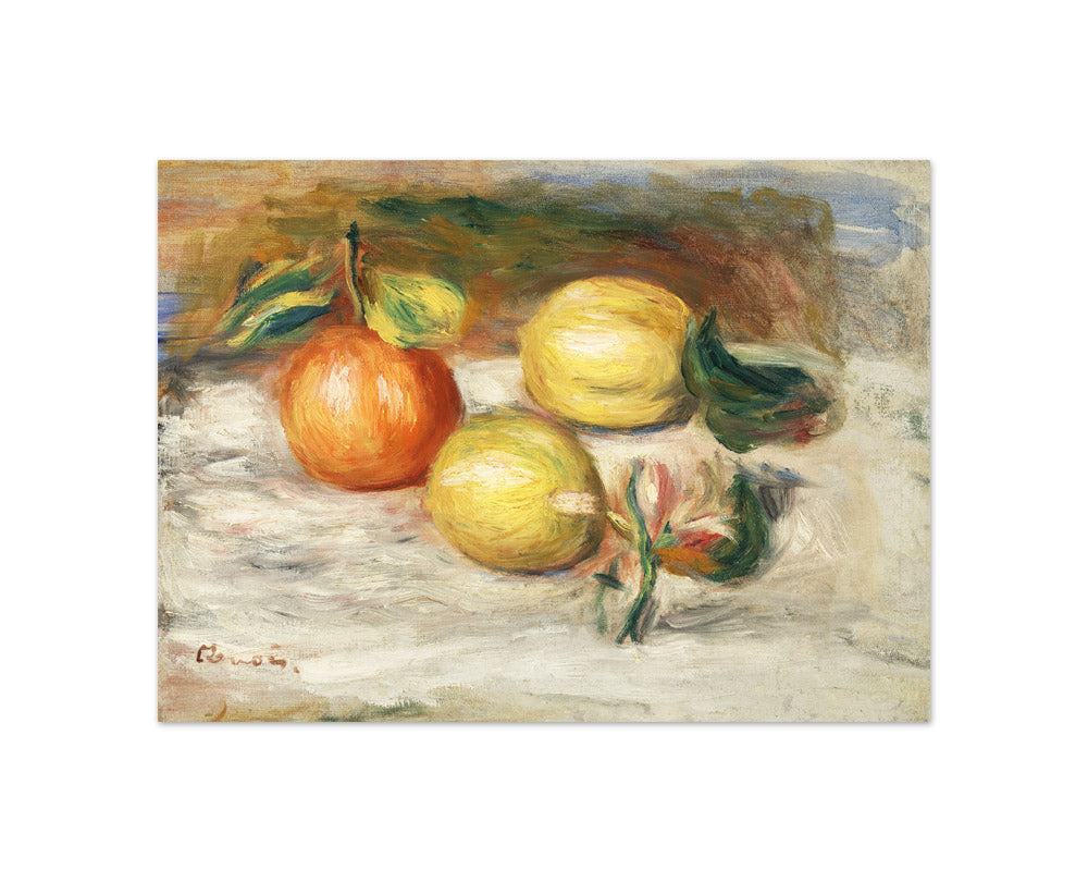 Auguste Renoir - Lemons and Orange - Compact / Full Bleed / No Frame