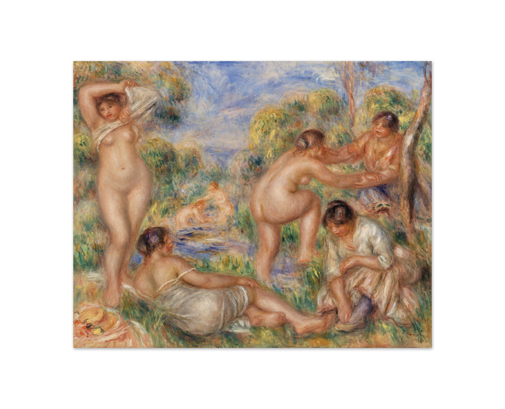 Auguste Renoir - The Bathers - Compact / Full Bleed / No Frame