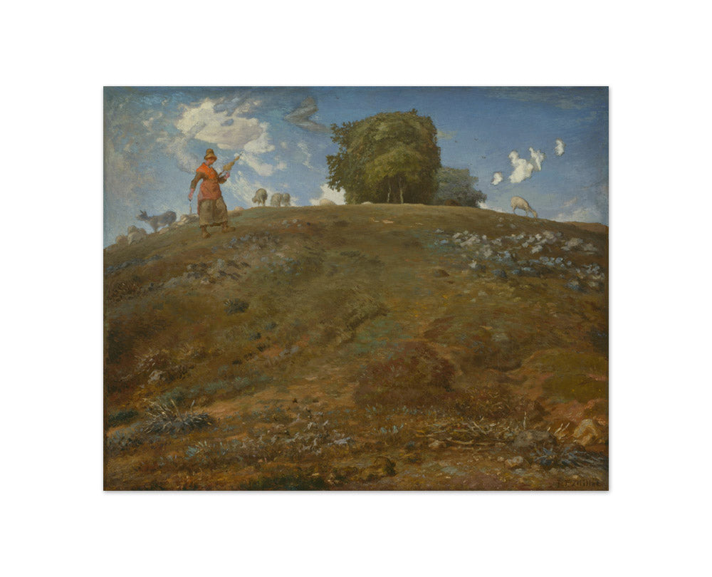 Jean-François Millet - In the Auvergne - Compact / Full Bleed / No Frame