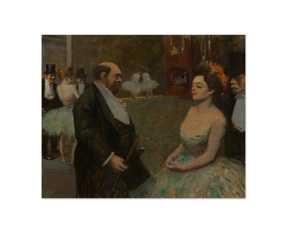 Jean Louis Forain - In the Wings - Compact / Full Bleed / No Frame