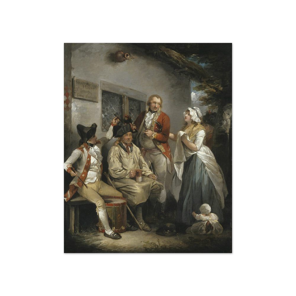 George Morland - Trepanning a Recruit - Compact / Full Bleed / No Frame