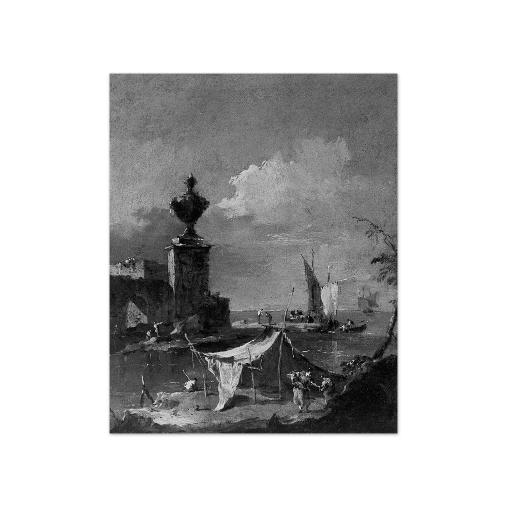 Francesco Guardi - Capriccio: The Lagoon - Compact / Full Bleed / No Frame