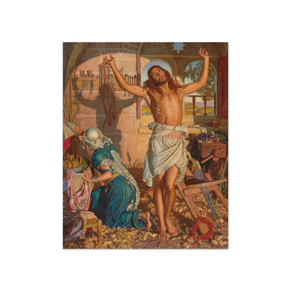 William Holman Hunt - The Shadow of Death - Compact / Full Bleed / No Frame