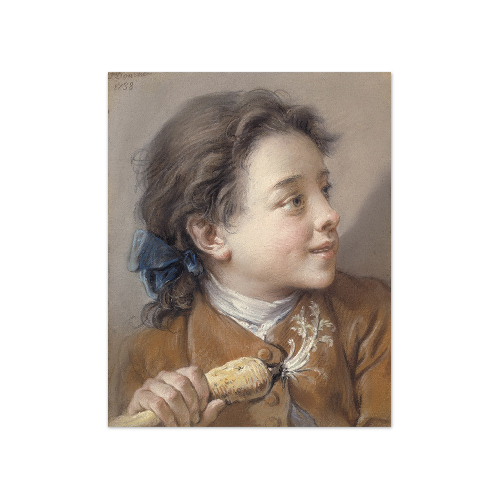 François Boucher - Boy with a Carrot - Compact / Full Bleed / No Frame