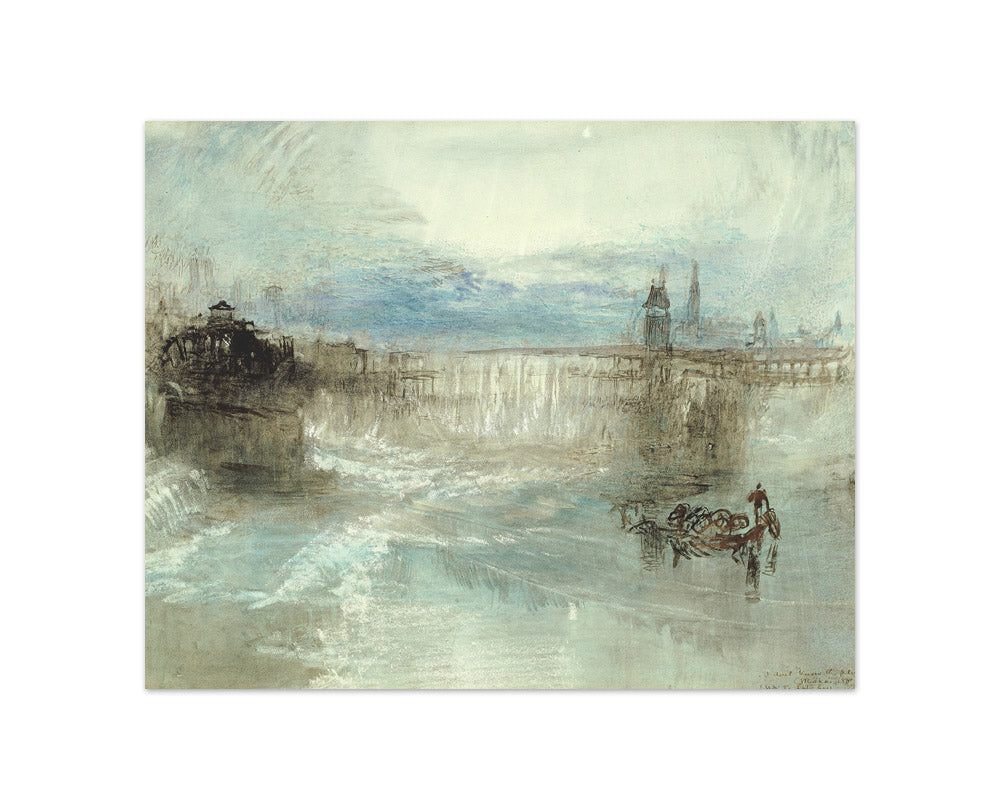 Joseph Mallord William Turner - View of Lucerne - Compact / Full Bleed / No Frame