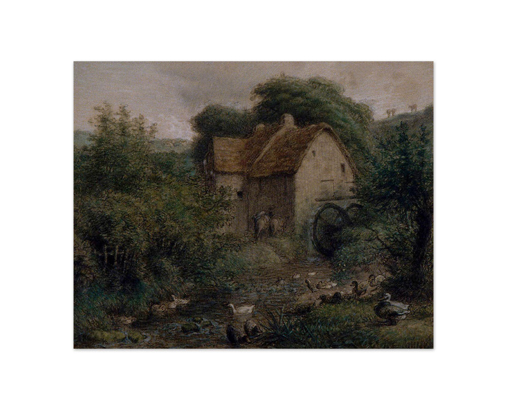 Jean-François Millet - The Old Mill - Compact / Full Bleed / No Frame