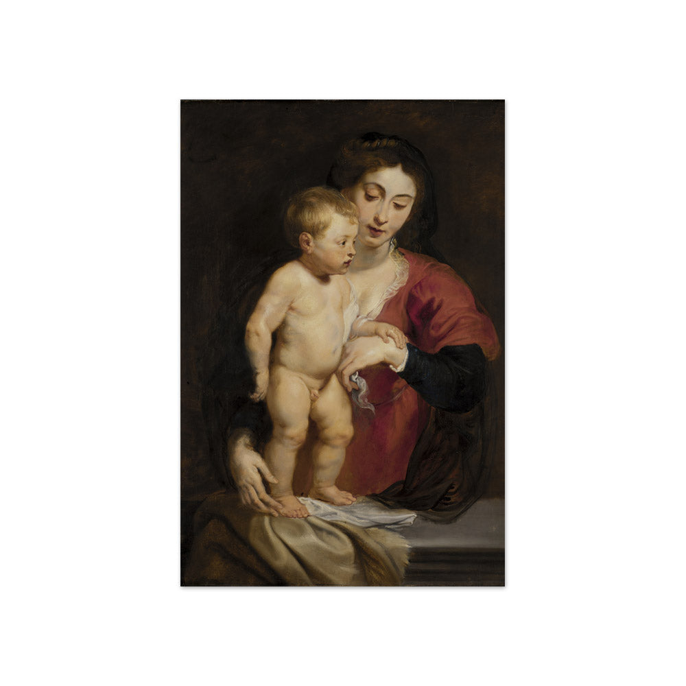 Peter Paul Rubens - Madonna and Child - Compact / Full Bleed / No Frame