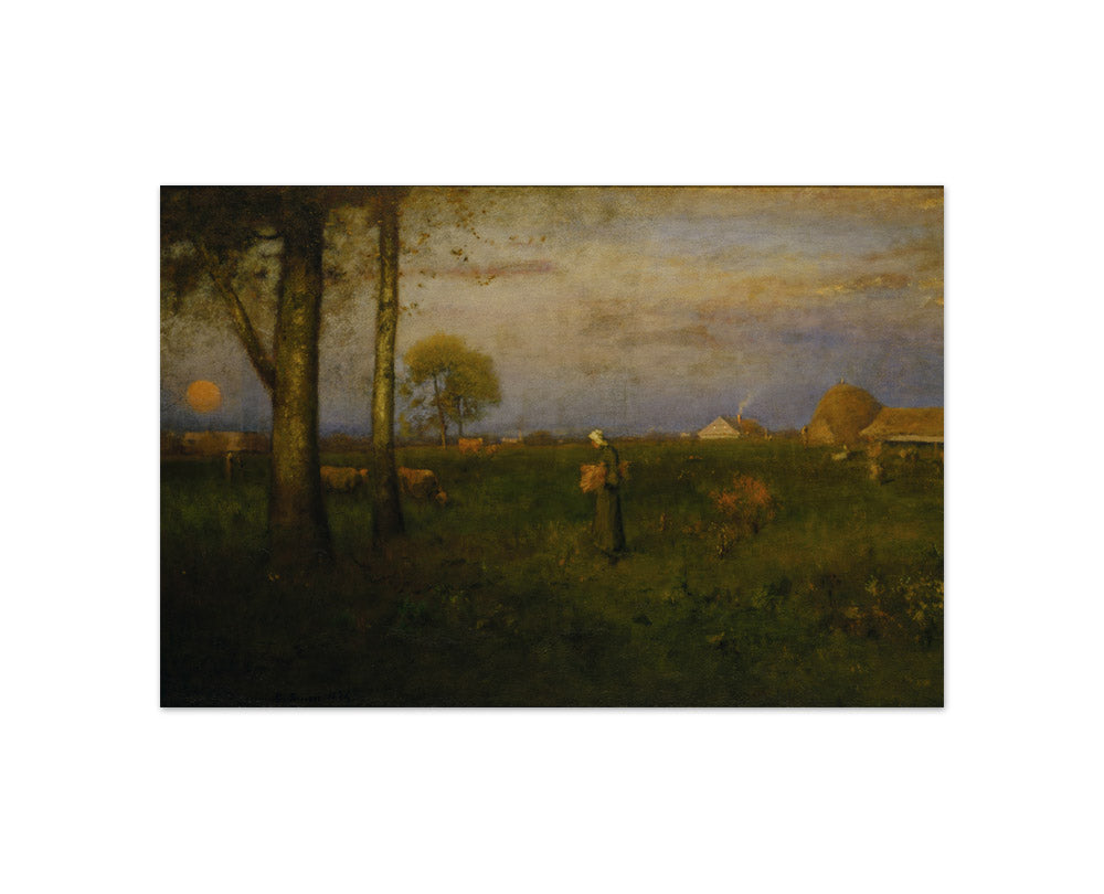George Inness - Sundown - Compact / Full Bleed / No Frame