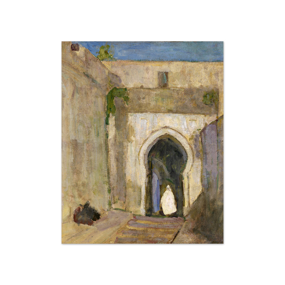 Henry Ossawa Tanner - Gateway, Tangier - Compact / Full Bleed / No Frame