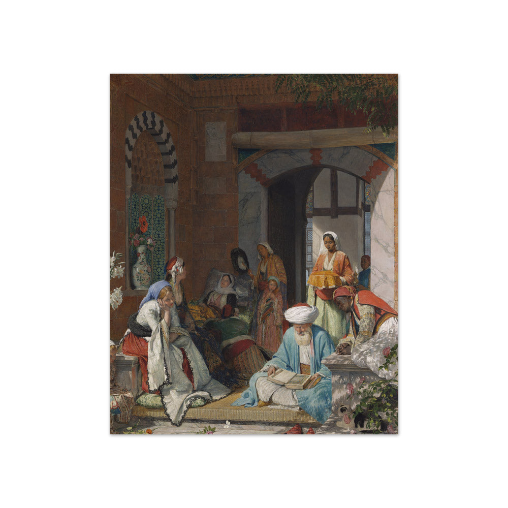 John Frederick Lewis - And the Prayer of Faith Shall Save the Sick - Compact / Full Bleed / No Frame