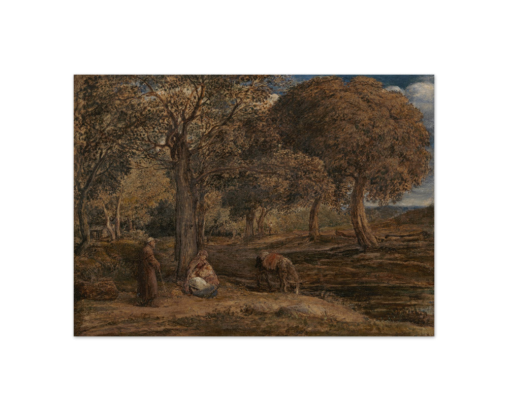 John Linnell - The Rest on the Flight into Egypt - Compact / Full Bleed / No Frame