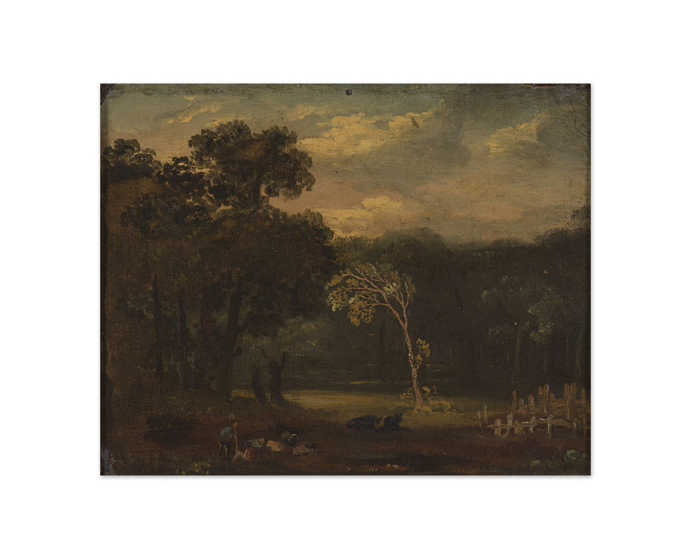 Samuel Palmer - Sketch from Nature in Sion Park - Compact / Full Bleed / No Frame