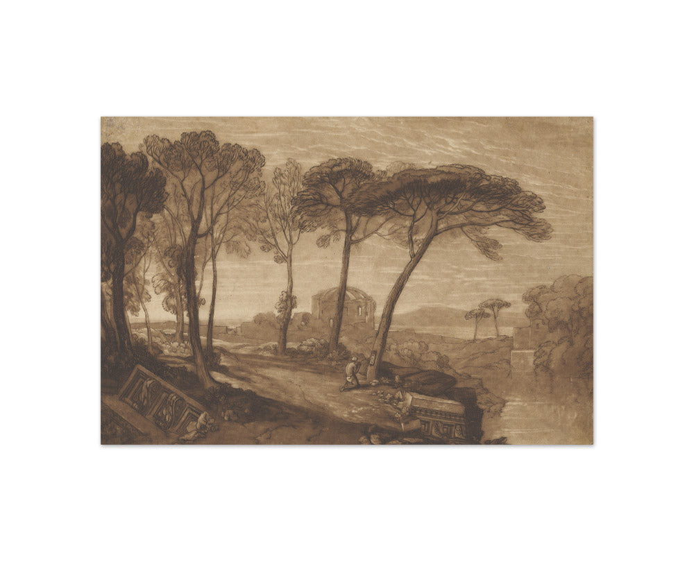 Joseph Mallord William Turner - The Hindoo Worshipper - Compact / Full Bleed / No Frame