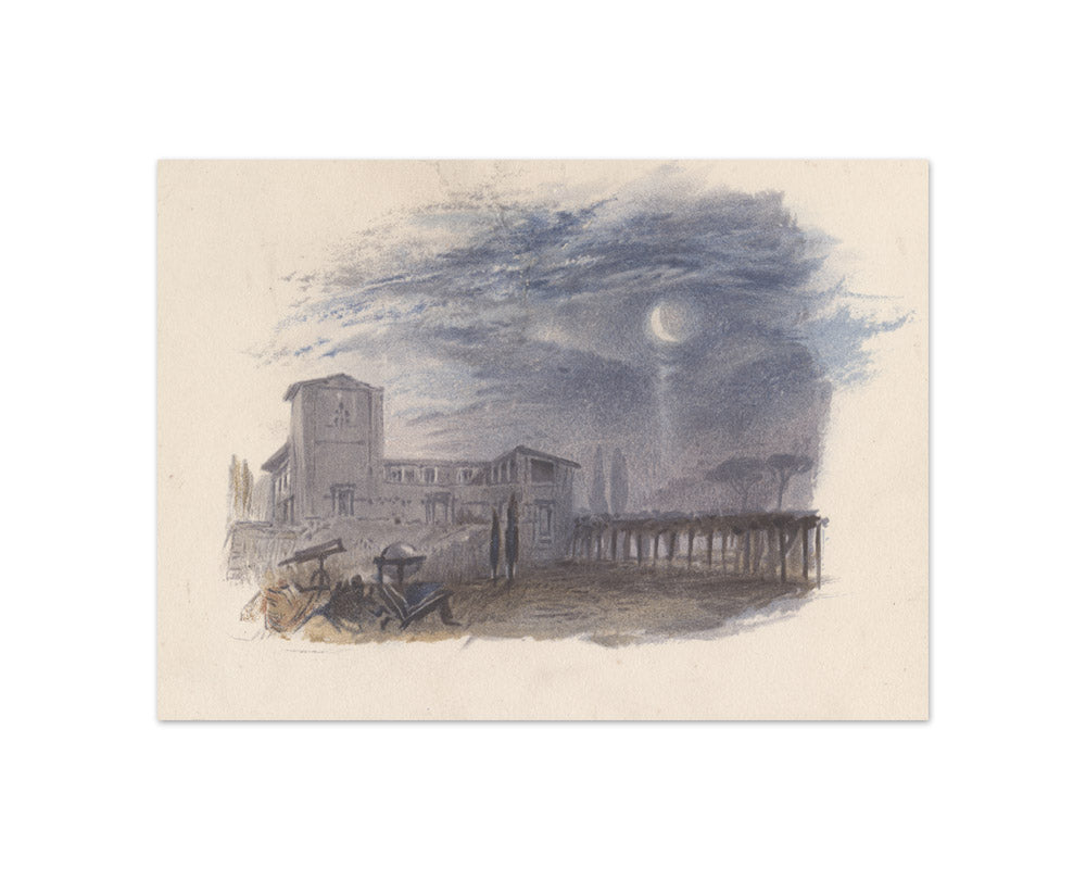 Joseph Mallord William Turner - Galileo's Villa - Compact / Full Bleed / No Frame