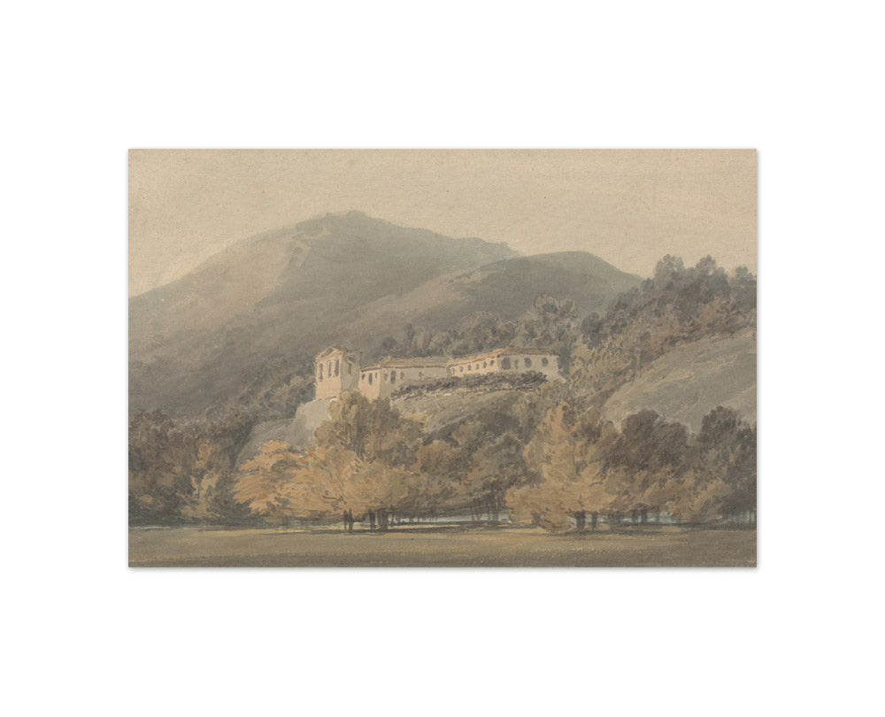Joseph Mallord William Turner - Santa Lucia, A Convent near Caserta - Compact / Full Bleed / No Frame
