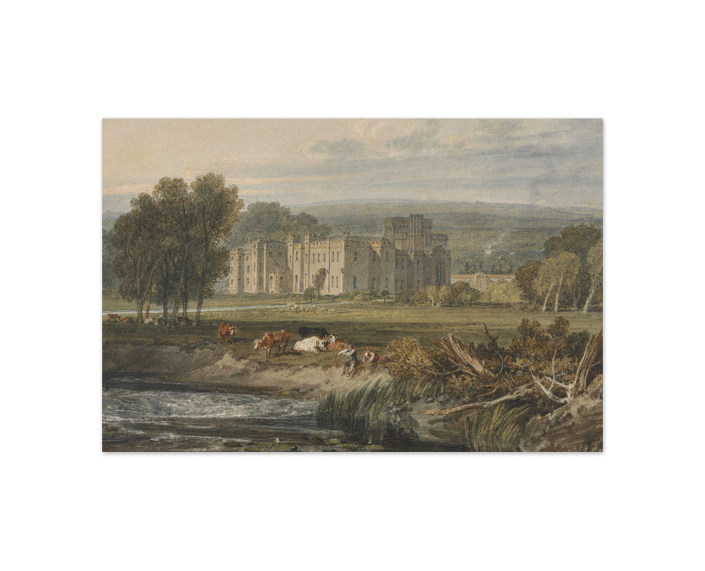 Joseph Mallord William Turner - View of Hampton Court, Herefordshire, from the Southeast - Compact / Full Bleed / No Frame