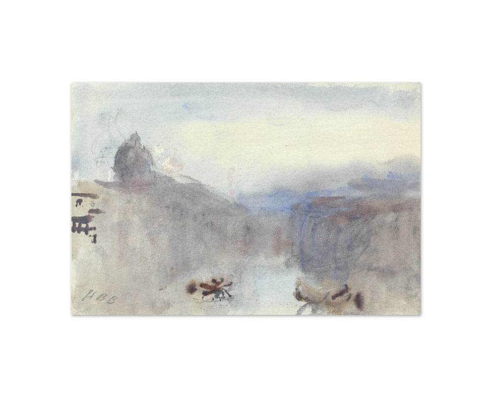 Joseph Mallord William Turner - Grand Canal Sunset - Compact / Full Bleed / No Frame