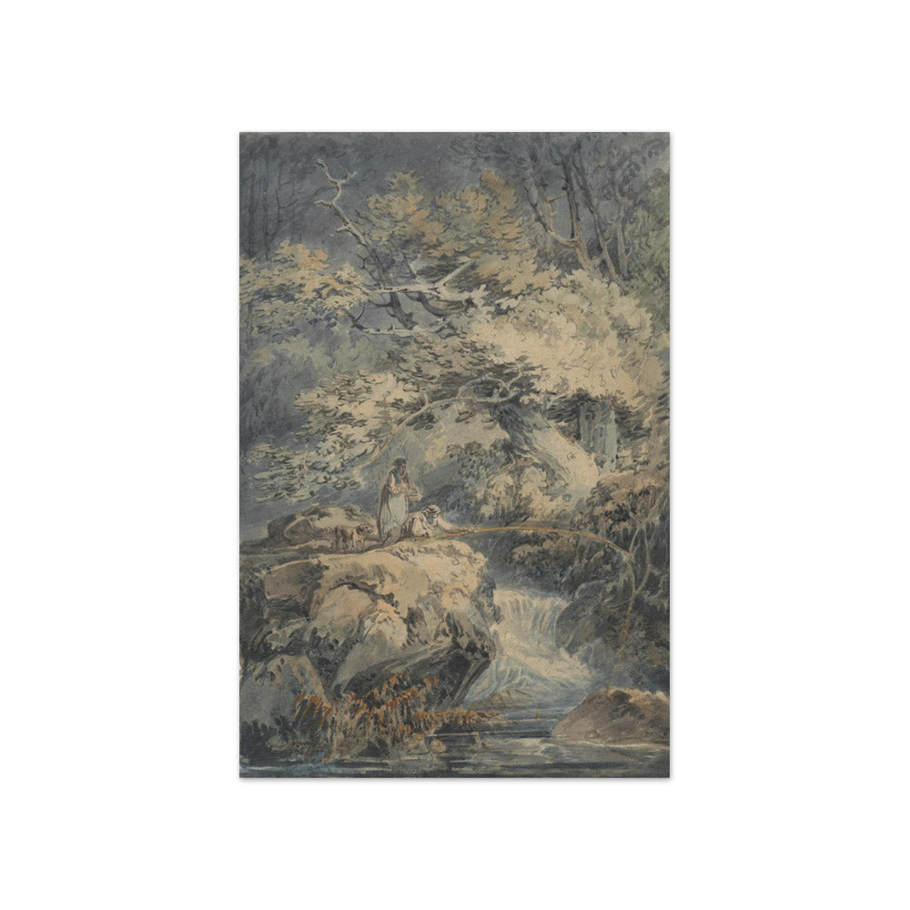 Joseph Mallord William Turner - The Angler - Compact / Full Bleed / No Frame