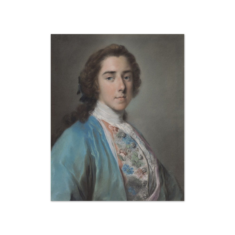 Rosalba Carriera - Portrait of Henry Fiennes Pelham-Clinton, ninth Earl of Lincoln and second Duke of Newcastle - Compact / Full Bleed / No Frame
