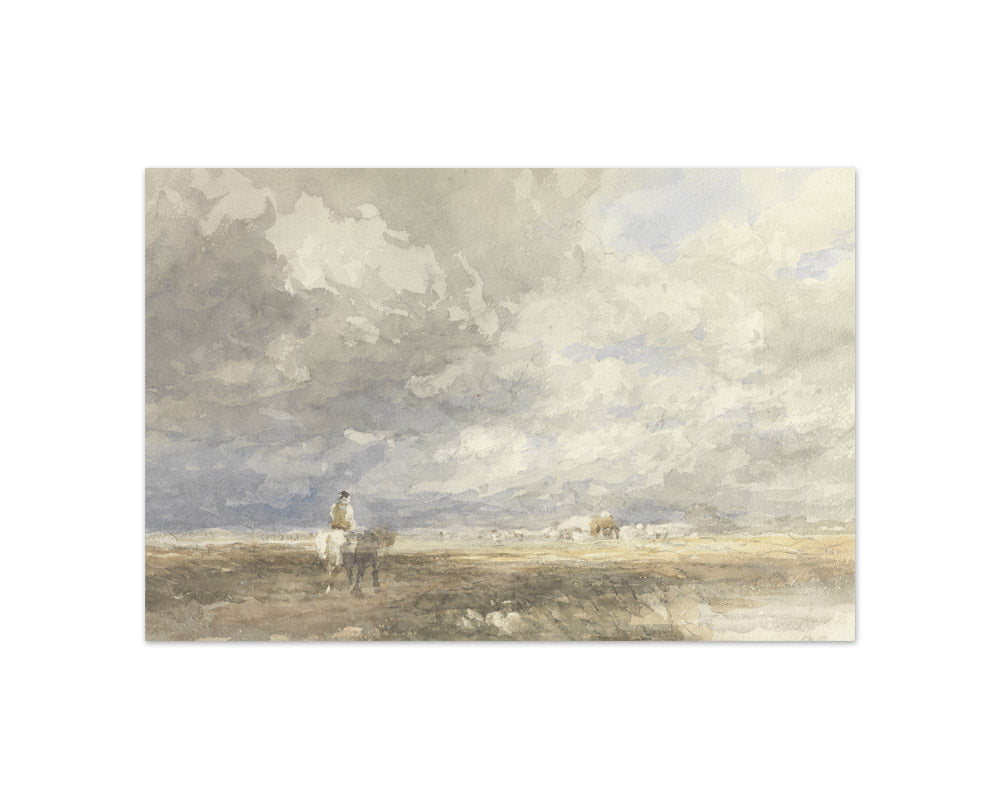 David Cox the Elder - Going to the Hayfield - Compact / Full Bleed / No Frame