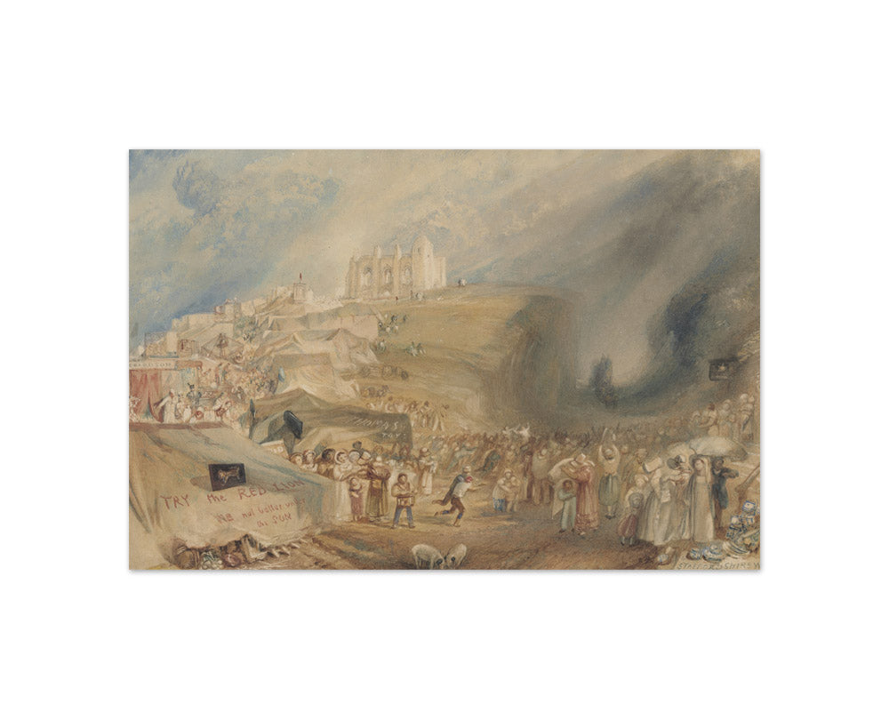 Joseph Mallord William Turner - Saint Catherine's Hill, Guildford, Surrey - Compact / Full Bleed / No Frame