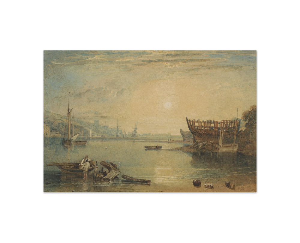 Joseph Mallord William Turner - Teignmouth, Devonshire - Compact / Full Bleed / No Frame