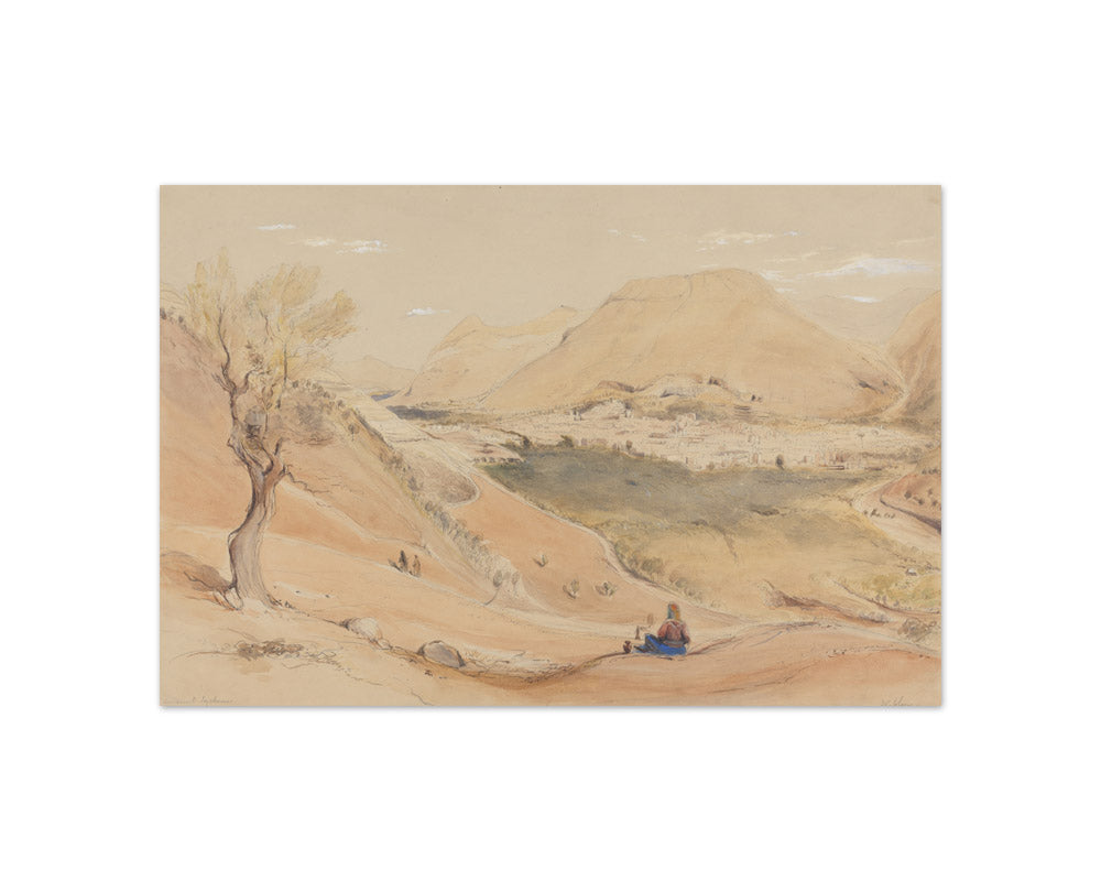 Thomas Daniell - Nablous [Nablus], Jordan - Compact / Full Bleed / No Frame