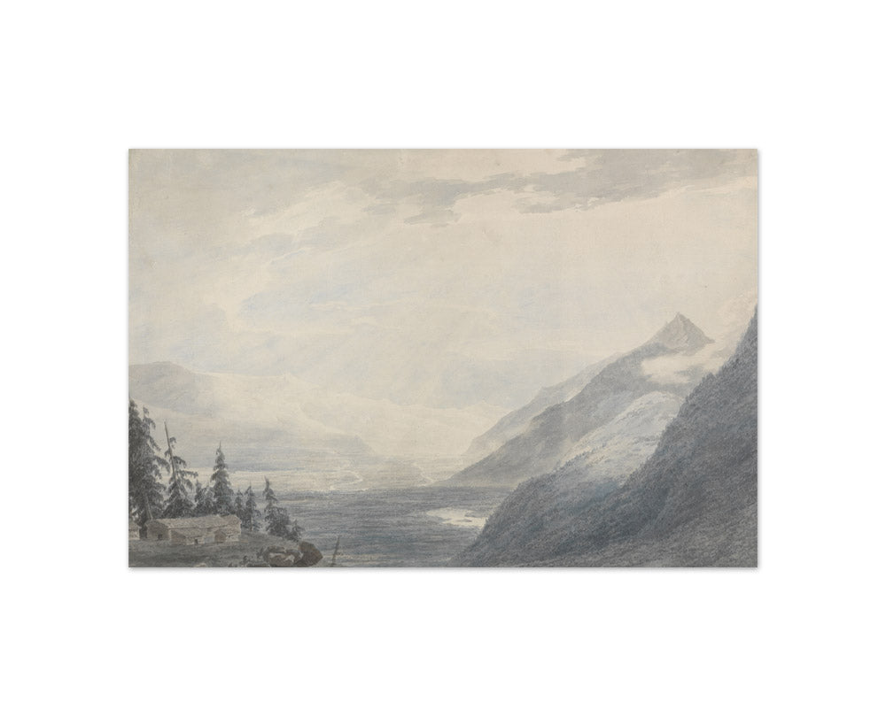 John Robert Cozens - The Pays de Valais - Compact / Full Bleed / No Frame