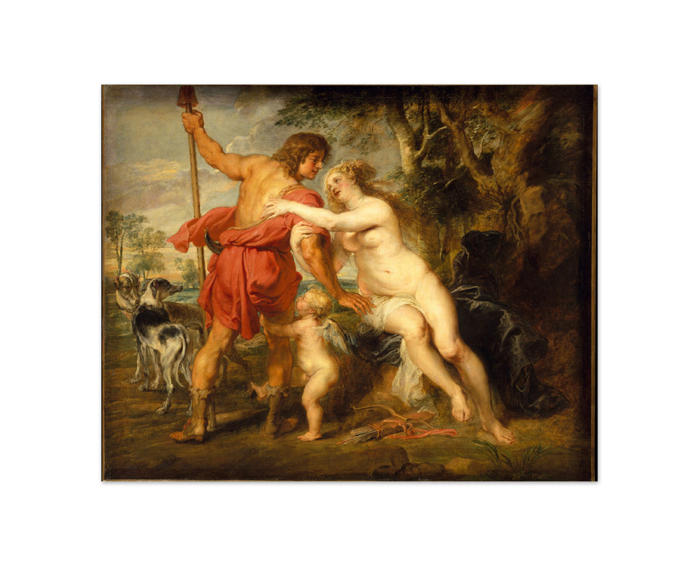 Peter Paul Rubens - Venus and Adonis - Compact / Full Bleed / No Frame