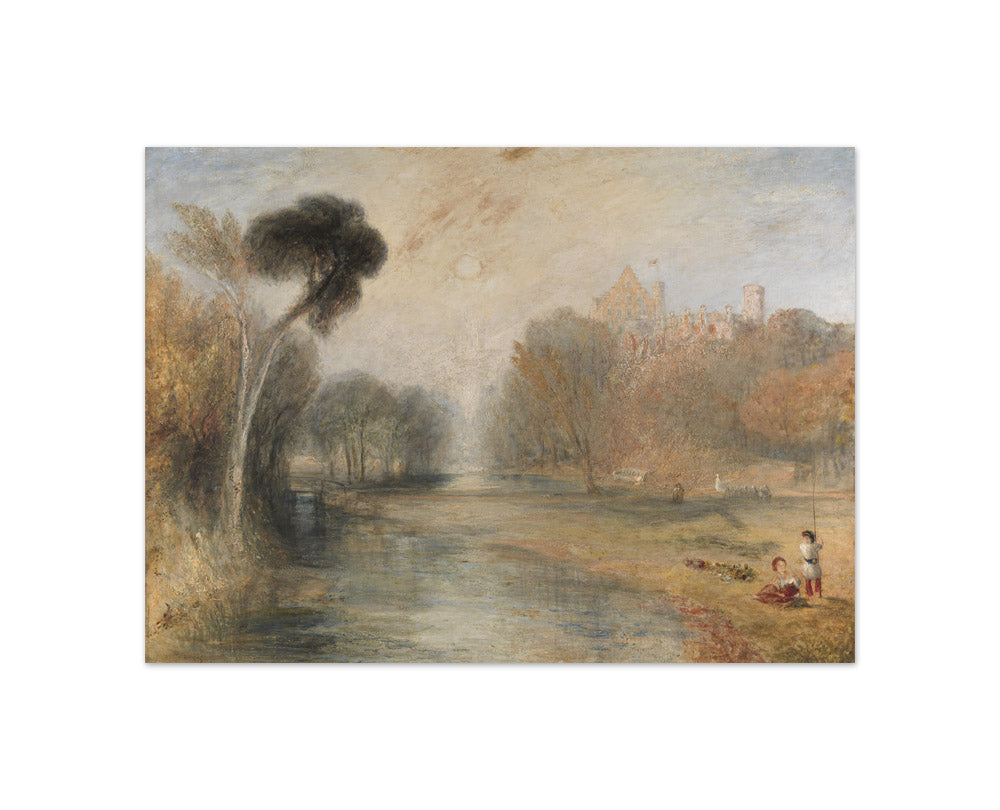 Joseph Mallord William Turner - Schloss Rosenau, Coburg - Compact / Full Bleed / No Frame