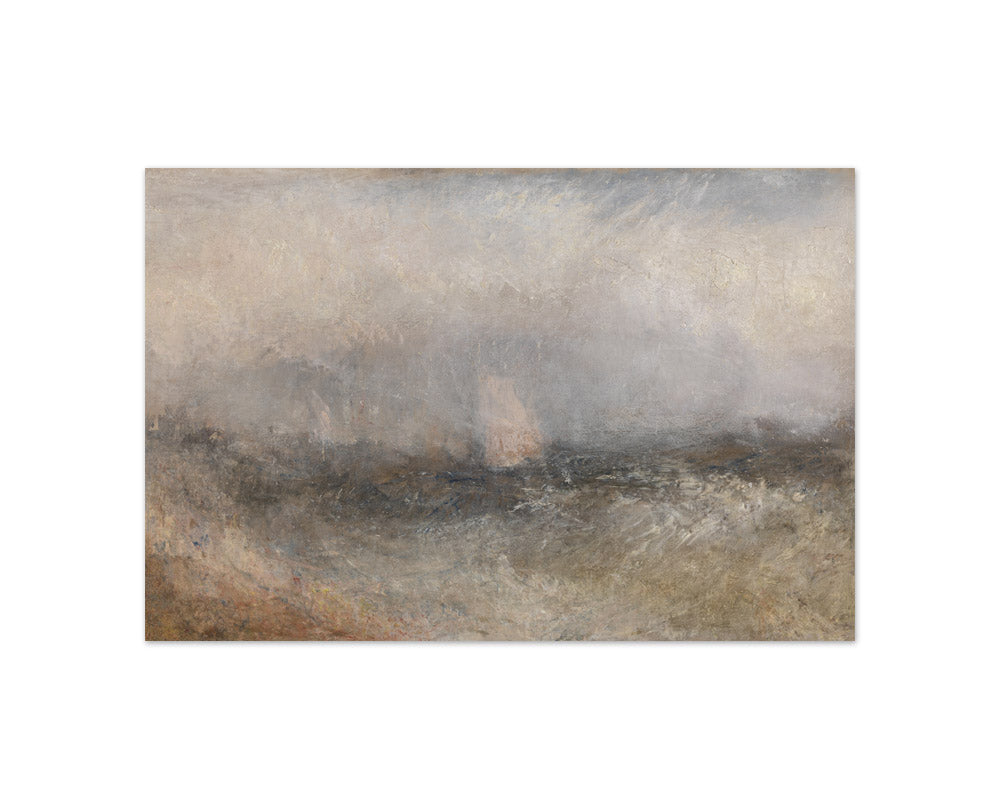 Joseph Mallord William Turner - Off the Nore - Compact / Full Bleed / No Frame