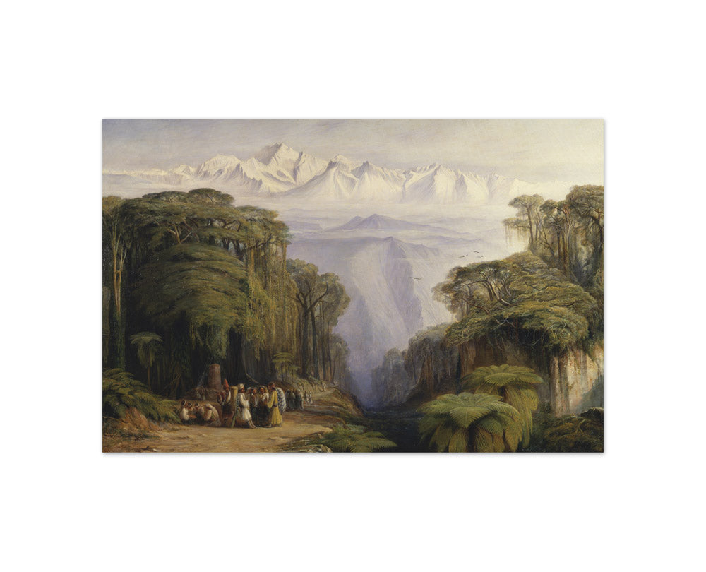Edward Lear - Kangchenjunga from Darjeeling - Compact / Full Bleed / No Frame