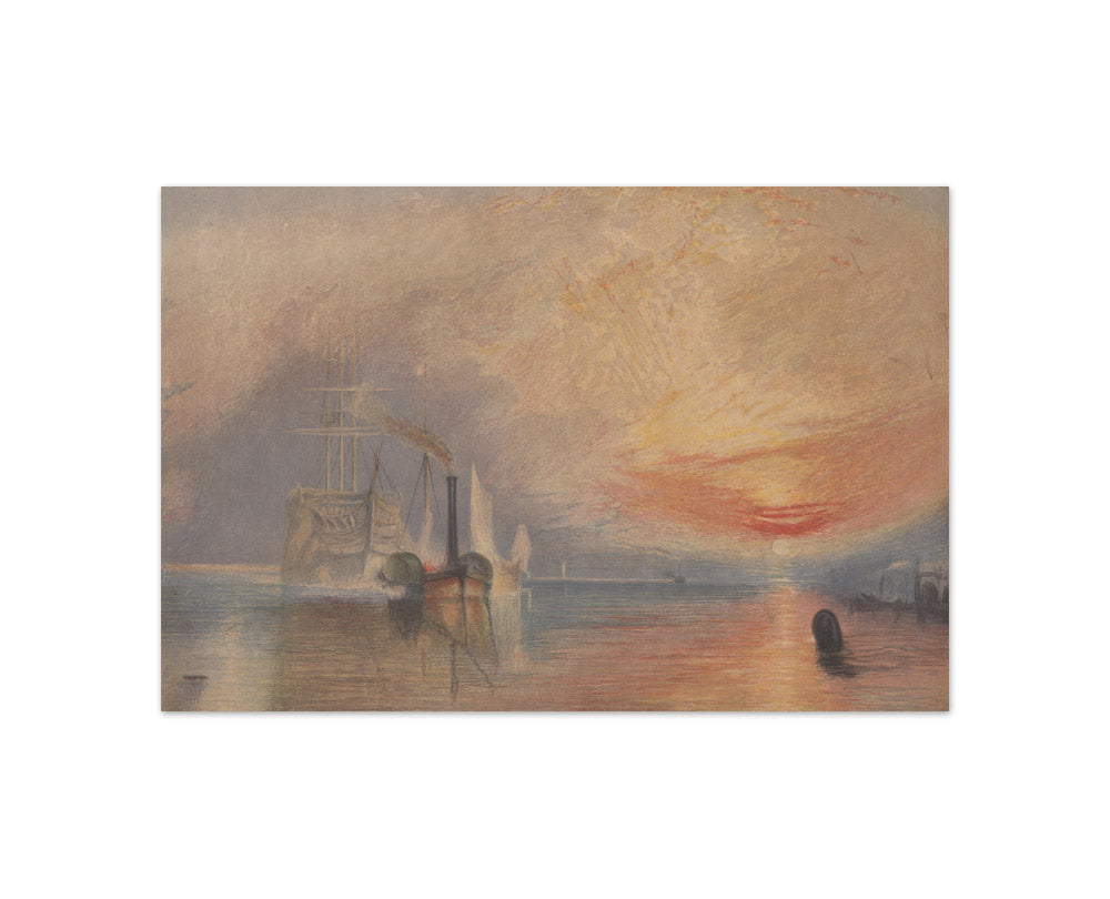 Joseph Mallord William Turner - The Fighting 'Temeraire' - Compact / Full Bleed / No Frame