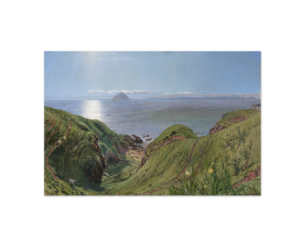William Bell Scott - Ailsa Craig - Compact / Full Bleed / No Frame