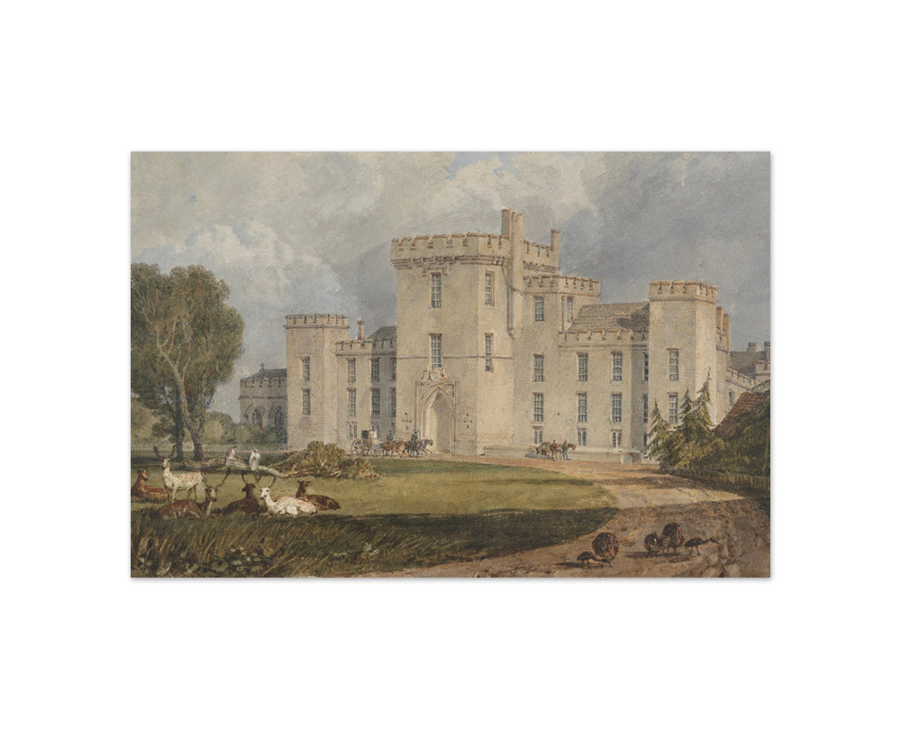 Joseph Mallord William Turner - View of Hampton Court, Herefordshire, from the Northwest - Compact / Full Bleed / No Frame