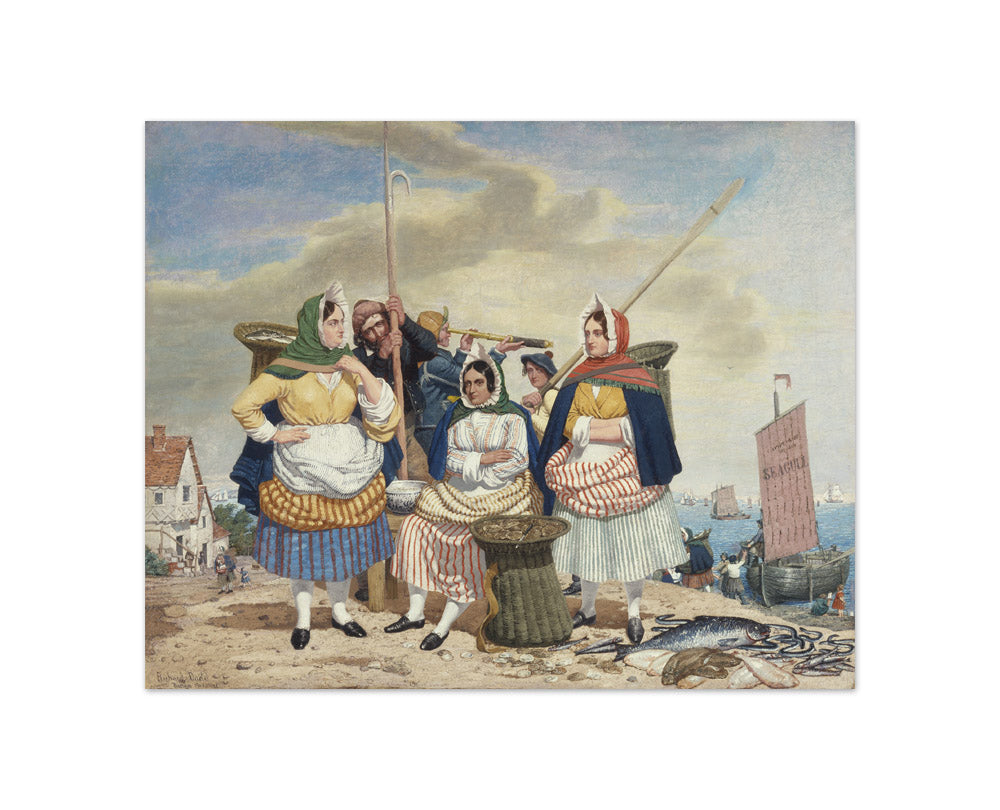 Richard Dadd - Fish Market by the Sea - Compact / Full Bleed / No Frame