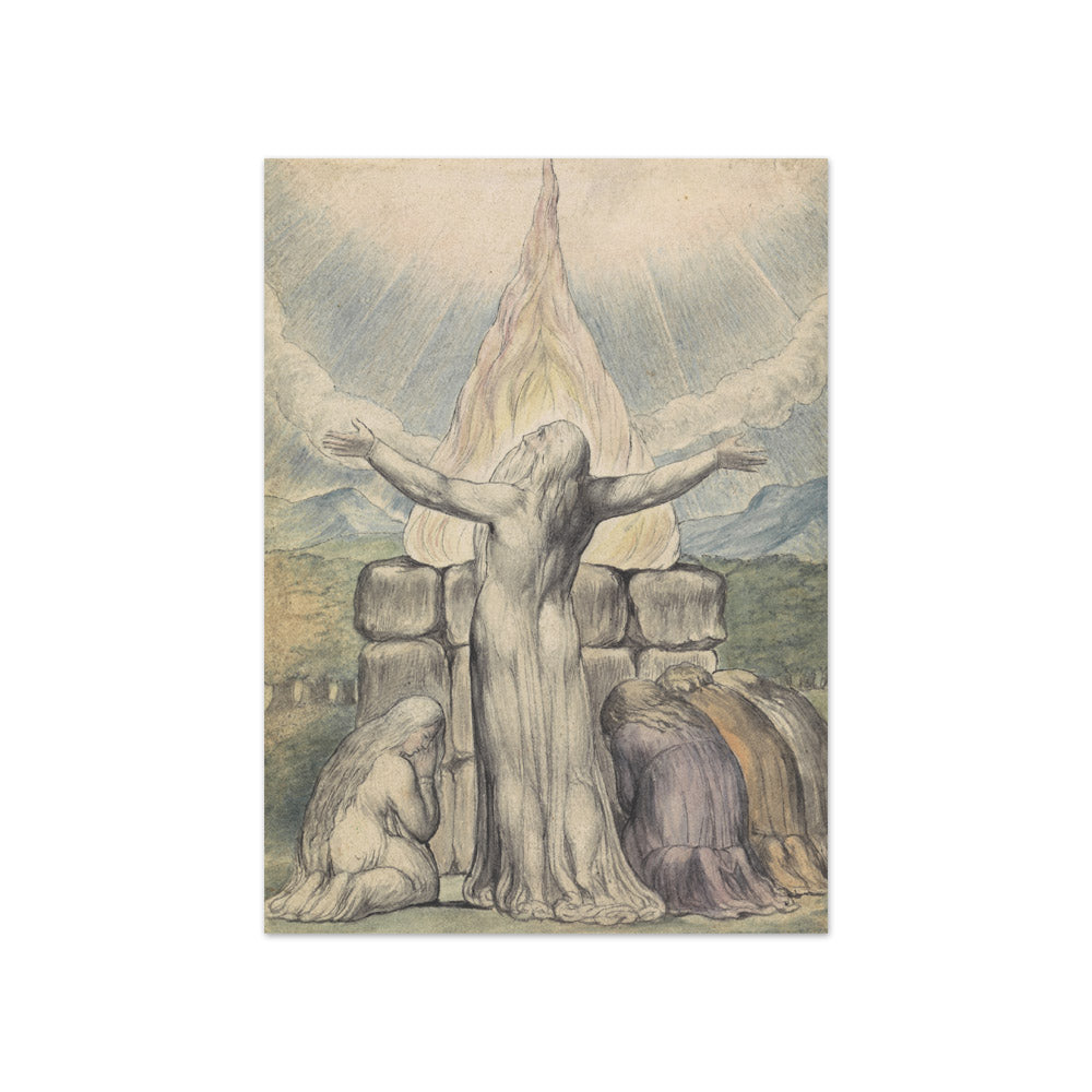 William Blake - Job's Sacrifice - Compact / Full Bleed / No Frame